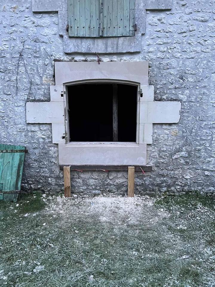 Rénovation de façade ancienne Pérignac